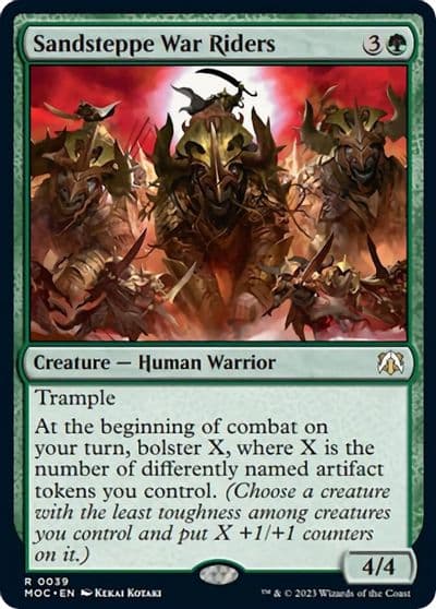 Sandsteppe War Riders Commander: March of the Machine Magic card
