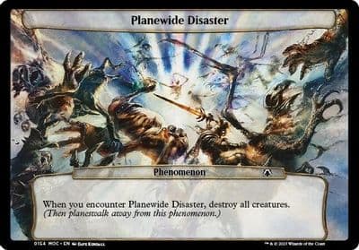 Planewide Disaster Planechase: March of the Machine Magic card