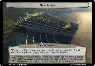 New Argive Planechase: March of the Machine Magic card