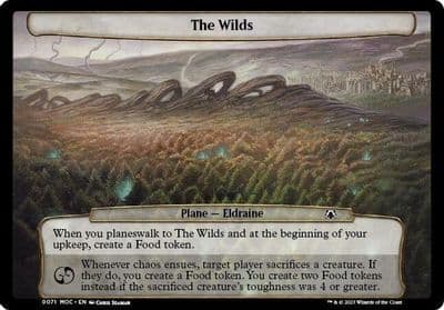 The Wilds Planechase: March of the Machine Magic card