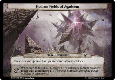 Hedron Fields of Agadeem Planechase: March of the Machine Magic card