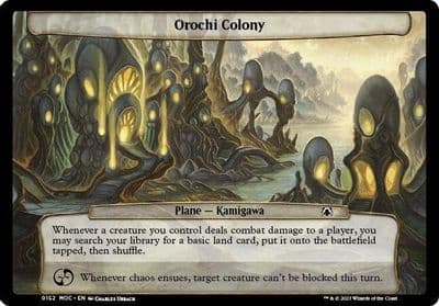 Orochi Colony Planechase: March of the Machine Magic card