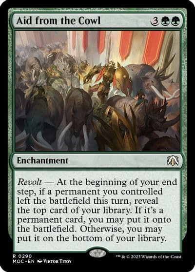 Aid from the Cowl Commander: March of the Machine Magic card