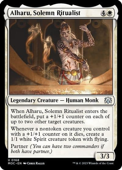 Alharu Solemn Ritualist Commander: March of the Machine Magic card