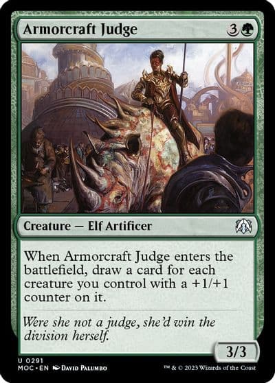 Armorcraft Judge Commander: March of the Machine Magic card