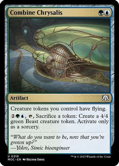 Combine Chrysalis Commander: March of the Machine Magic card