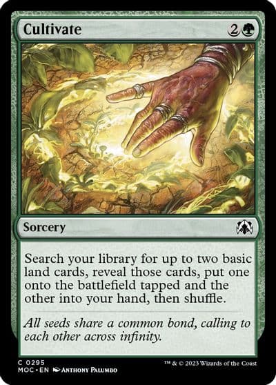 Cultivate Commander: March of the Machine Magic card
