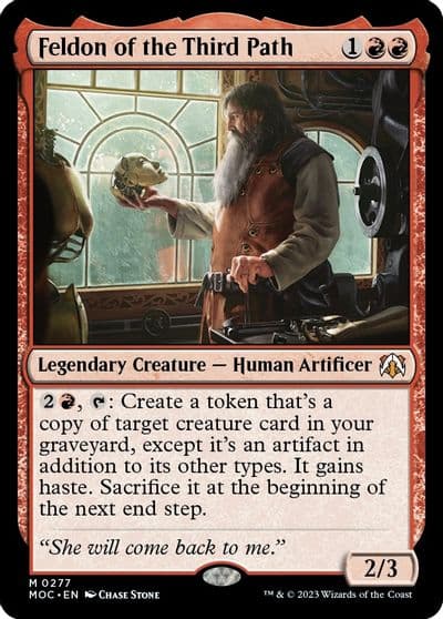 Feldon of the Third Path Commander: March of the Machine Magic card