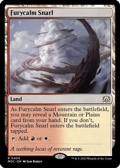 Furycalm Snarl Commander: March of the Machine Magic card