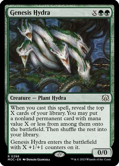 Genesis Hydra Commander: March of the Machine Magic card