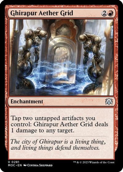 Ghirapur Aether Grid Commander: March of the Machine Magic card