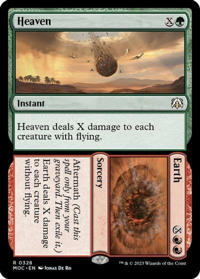 Heaven Earth Commander: March of the Machine Magic card