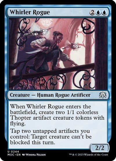 Whirler Rogue Commander: March of the Machine Magic card
