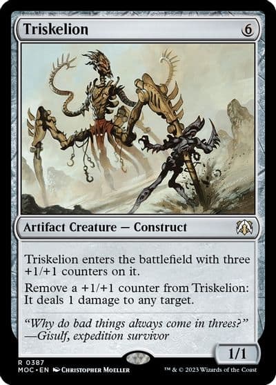 Triskelion Commander: March of the Machine Magic card