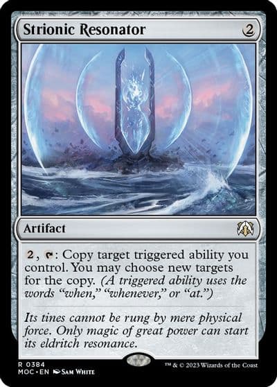 Strionic Resonator Commander: March of the Machine Magic card