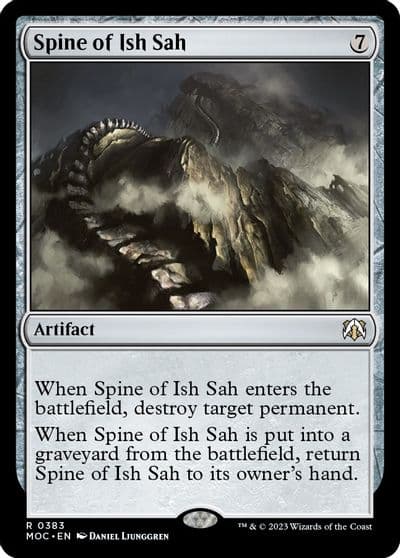 Spine of Ish Sah Commander: March of the Machine Magic card