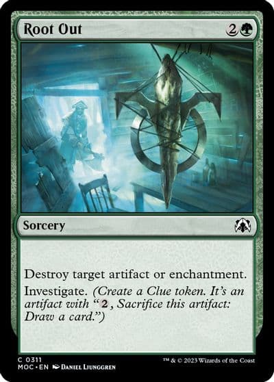 Root Out Commander: March of the Machine Magic card