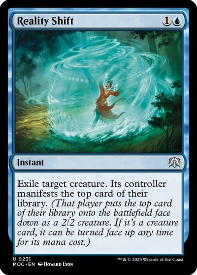 Reality Shift Commander: March of the Machine Magic card