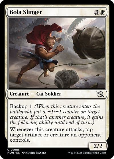 Bola Slinger March of the Machine Magic card