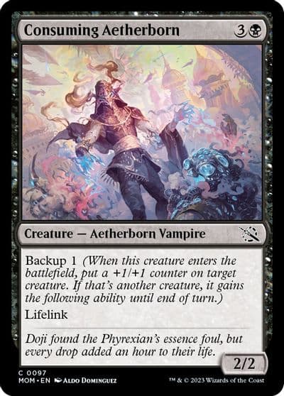 Consuming Aetherborn March of the Machine Magic card
