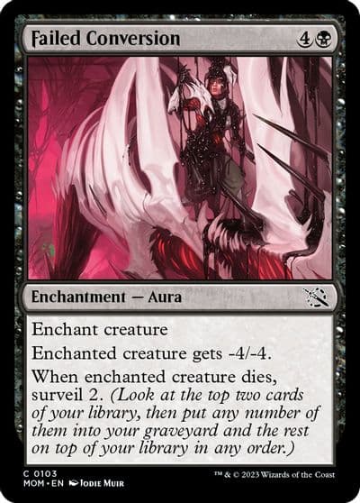 Failed Conversion March of the Machine Magic card
