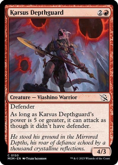 Karsus Depthguard March of the Machine Magic card