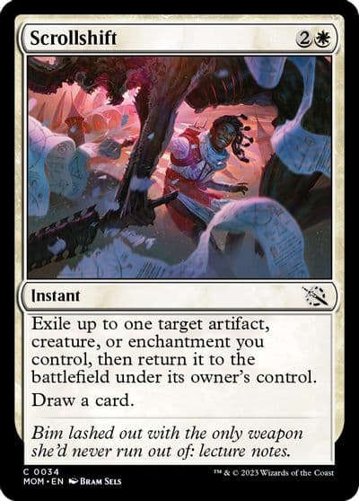 Scrollshift March of the Machine Magic card