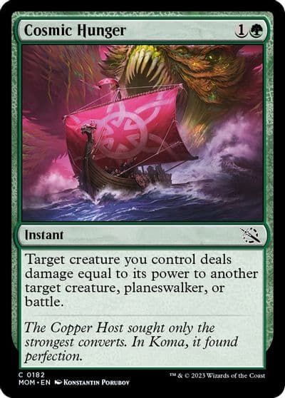 Cosmic Hunger March of the Machine Magic card