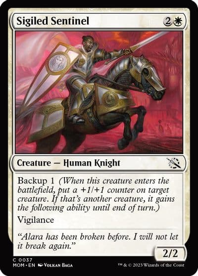 Sigiled Sentinel March of the Machine Magic card