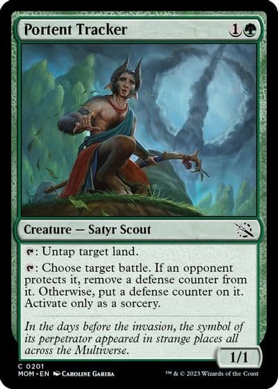 Portent Tracker March of the Machine Magic card