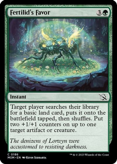 Fertilids Favor March of the Machine Magic card