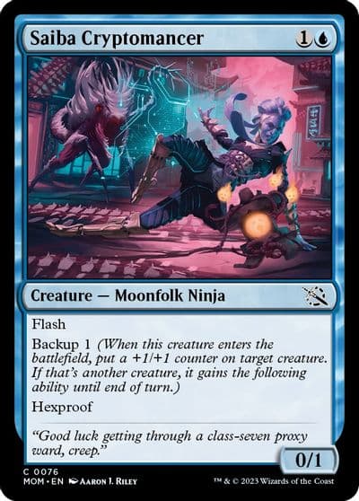 Saiba Cryptomancer March of the Machine Magic card