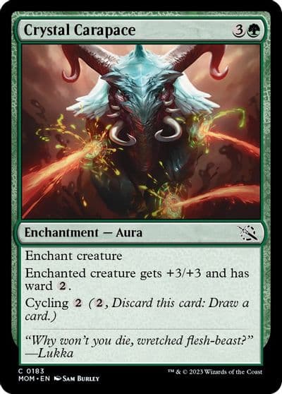 Crystal Carapace March of the Machine Magic card
