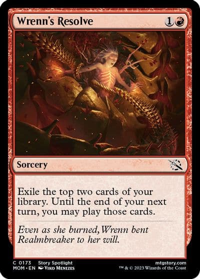 Wrenns Resolve March of the Machine Magic card