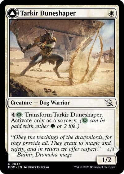 Tarkir Duneshaper March of the Machine Magic card