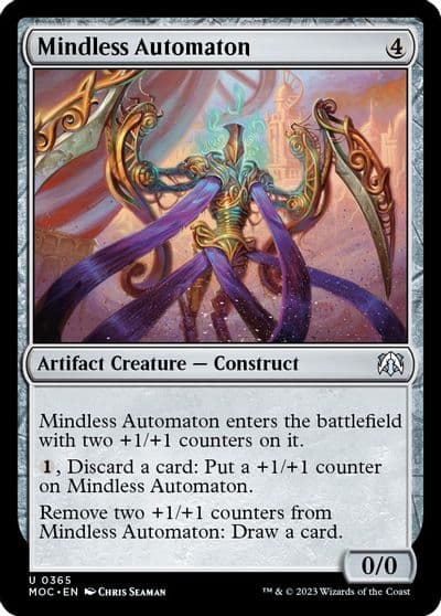 Mindless Automaton Commander: March of the Machine Magic card