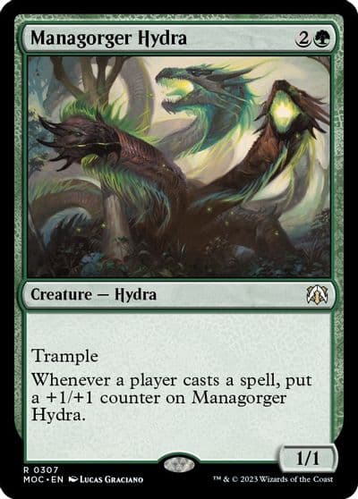 Managorger Hydra Commander: March of the Machine Magic card