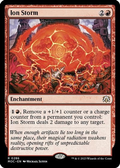 Ion Storm Commander: March of the Machine Magic card