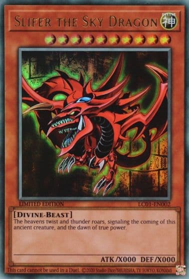 Slifer the Sky Dragon 25th Anniversary Edition Legendary Collection: 25th Anniversary Edition Yu-Gi-Oh! card