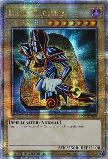 Dark Magician Quarter Century Secret Rare Legendary Collection: 25th Anniversary Edition Yu-Gi-Oh! card