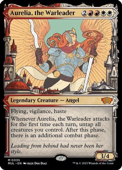 Aurelia the Warleader March of the Machine: Multiverse Legends Magic card