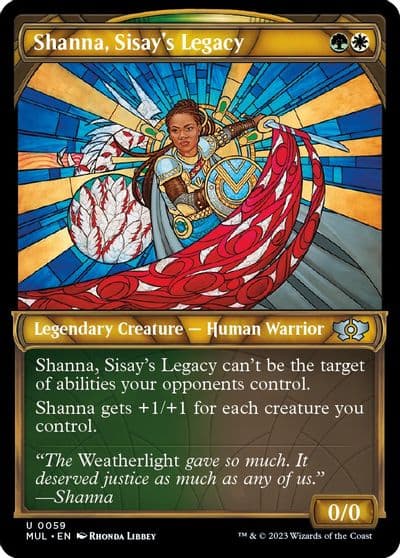 Shanna Sisays Legacy March of the Machine: Multiverse Legends Magic card