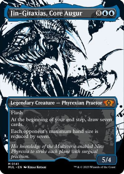 Jin Gitaxias Core Augur Halo Foil March of the Machine: Multiverse Legends Magic card