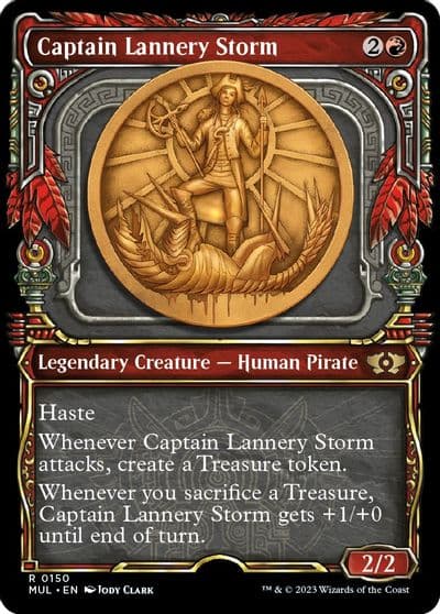 Captain Lannery Storm Halo Foil March of the Machine: Multiverse Legends Magic card
