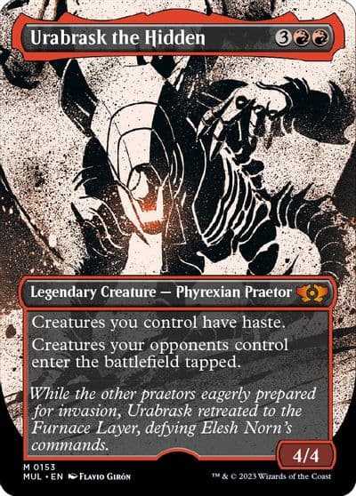 Urabrask the Hidden Halo Foil March of the Machine: Multiverse Legends Magic card