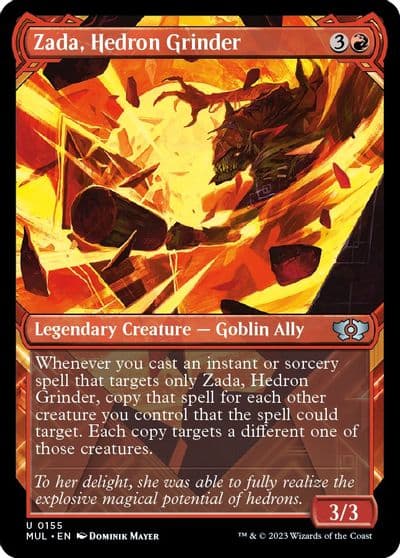 Zada Hedron Grinder Halo Foil March of the Machine: Multiverse Legends Magic card