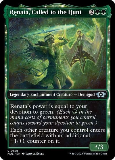 Renata Called to the Hunt Halo Foil March of the Machine: Multiverse Legends Magic card