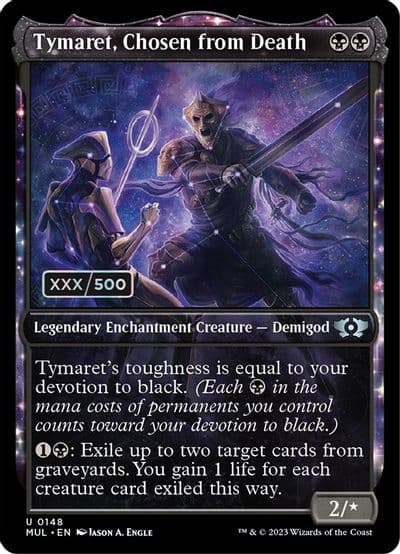 Tymaret Chosen from Death Serial Numbered March of the Machine: Multiverse Legends Magic card