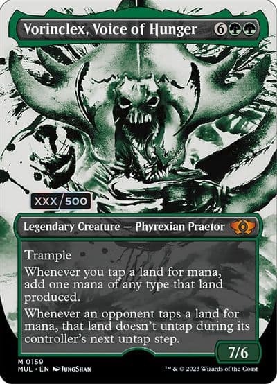 Vorinclex Voice of Hunger Serial Numbered March of the Machine: Multiverse Legends Magic card