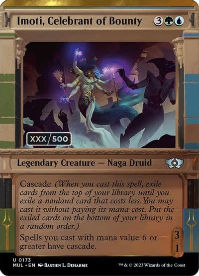 Imoti Celebrant of Bounty Serial Numbered March of the Machine: Multiverse Legends Magic card